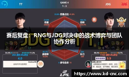 赛后复盘：RNG与JDG对决中的战术博弈与团队协作分析
